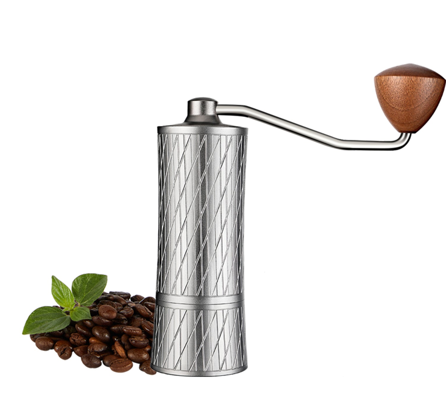 Manual Coffee Grinder Burr-Stainless Steel Hand Bean Grinder – CONQUECO